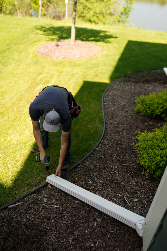 Can I Get Gutter Downspouts That Don T Stick Out Into My Yard Good To Go Gutters