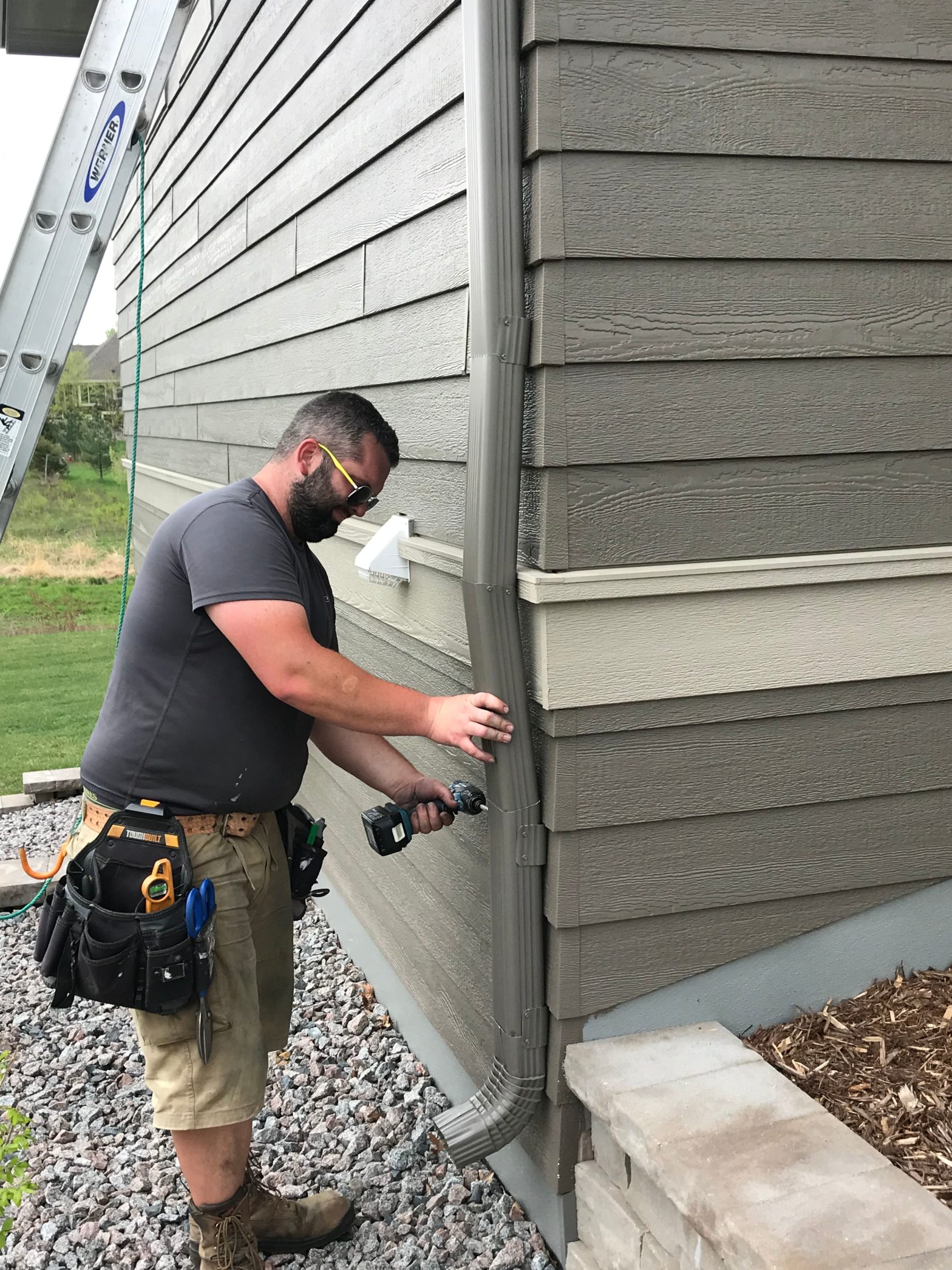 Where is the Best Place to Run the Downspout? Good to go gutters